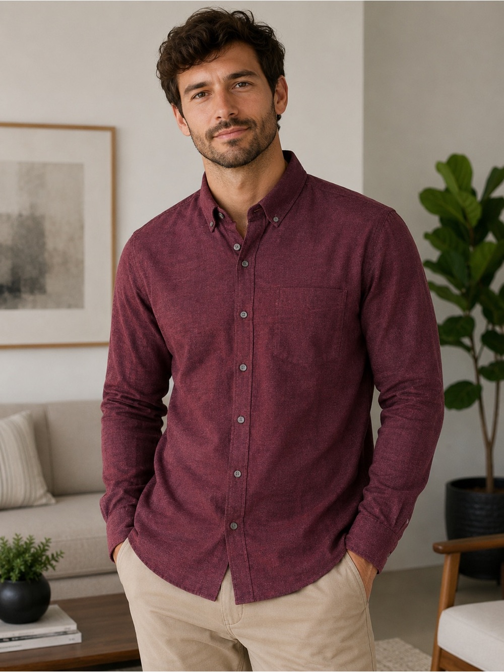 Men's Marc Anthony Button-Down Shirt